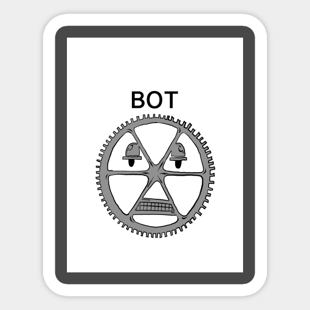 Bot 2 Sticker by EK Irony